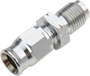 Professional Brakeline Brake Hose End For Metric Cruisers Chrome