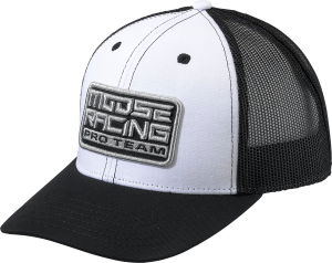 Sapca Moose Racing Pro Team Black/White
