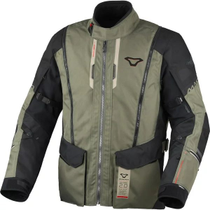 Geaca textil impermeabila touring/adventure MACNA AIR HYBRID 2.0 XXL Gri/Negru/Rosu, 5, nordicamoto.ro