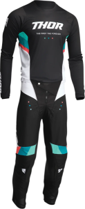 Tricou Thor Pulse React Black/White XL, 3, nordicamoto.ro