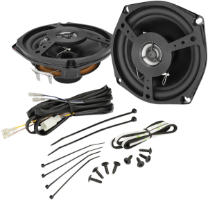 4-1/2(r) Two-way Speaker Kit Black, 1, nordicamoto.ro