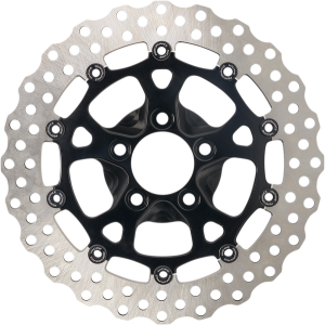 Two-piece Brake Rotor Black, 1, nordicamoto.ro