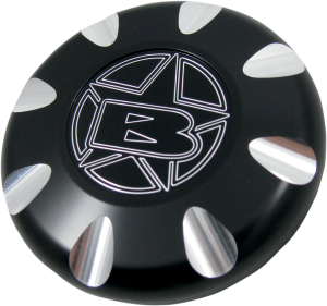 Low Profile Billet Aluminum Fuel Cap Black