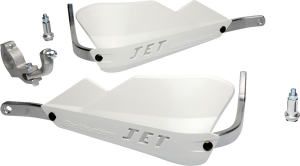 Jet Handguards For Tapered Handlebar White, 1, nordicamoto.ro