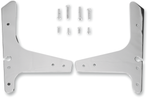 Sissy Bar Side Plates Silver, 3, nordicamoto.ro
