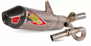 T-6 Euro Exhaust System Ss-ti-cf Titanium Look 