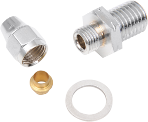 Universal Brake Line Banjo Bolt/fitting Chrome, 1, nordicamoto.ro