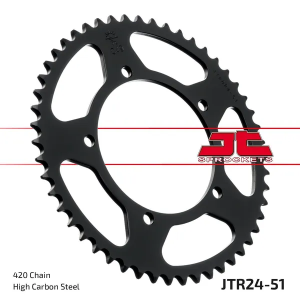 JT SPROCKETS Rear Sprocket Natural 