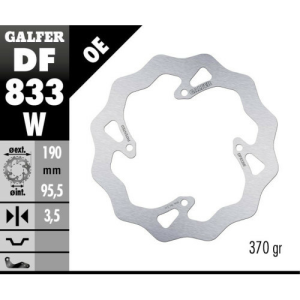 Disc frana spate TM MX 85 Galfer Fixed