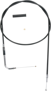Black Vinyl Throttle/idle Cable Black