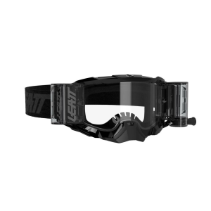 Ochelari Leatt Velocity 5.5 Roll-Off Black Clear Lens