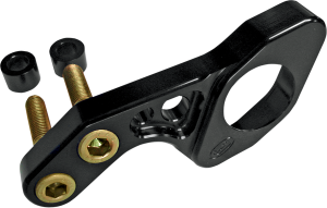Ignition Switch Relocation Bracket Black, Gold, 1, nordicamoto.ro