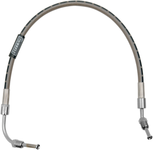 Stock-length Rear Brake Line Braided, Silver Stock, 3, nordicamoto.ro