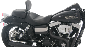 Wide Solo Seat With Removable Backrest Black, 3, nordicamoto.ro