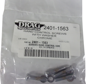 Hand Control Screw Kit Silver, 1, nordicamoto.ro