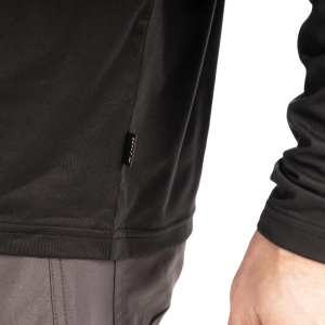 Bluză Klim Static Peak cu mânecă lungă Black, 3, nordicamoto.ro