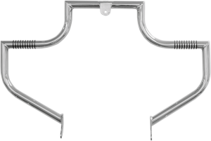 Linbar® Front Highway Bar Black, Triple Chrome-plated