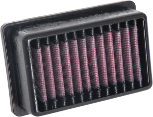 High-flow Air Filter Black, Red
