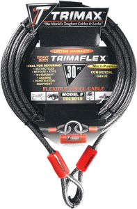 Trimaflex Max Security Braided Cable Black, 1, nordicamoto.ro