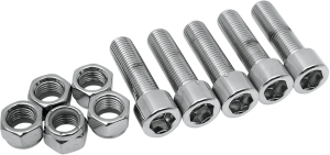 Rotor, Sprocket And Belt Mounting Hardware Kit Silver