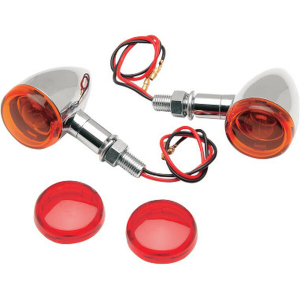 Mini Deuce Marker Lights Chrome, 1, nordicamoto.ro