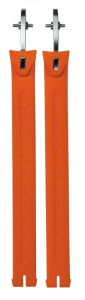 Sidi (Nr. 45) Curele Extra lungi portocaliu Fluo
