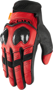 Manusi Textil/Piele Icon Contra2™ Red