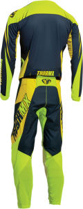 Tricou Thor Pulse 04 LE Midnight/Lime S, 4, nordicamoto.ro