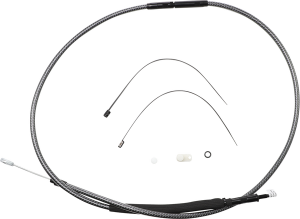 High-efficiency Polished Karbonfibr Clutch Cable Silver
