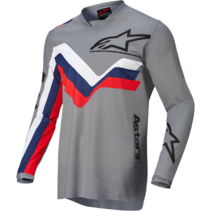 Tricou Alpinestars Racer Braap Mid-Gray