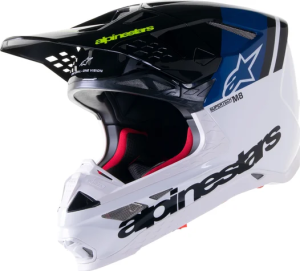 Helmet M8 Rad2 Bl-w GlBlack  L, 1, nordicamoto.ro
