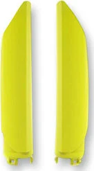 Fork Covers Yellow, Hi-vis, 1, nordicamoto.ro
