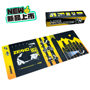 MOUSE PAD CFMOTO Zeeho LIFE AMPLIFIED – GALBEN/NEGRU, 2, nordicamoto.ro