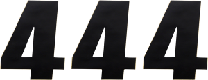 Vinyl Race Numbers Black, 2, nordicamoto.ro