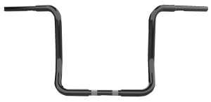 Twin Round Handlebar Black, 1, nordicamoto.ro