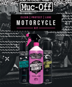 Set Intretinere Motorcycle Clean Protect And Lube Kit 672 Muc off