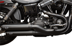 Grand National Slip-on Mufflers Black, 2, nordicamoto.ro