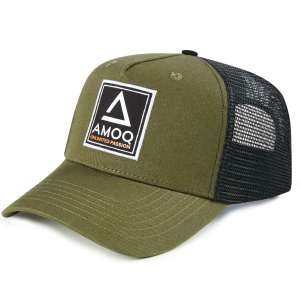 Șapca AMOQ Trucker Verde Închis – Mărime Unică, nordicamoto.ro