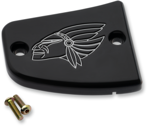 Front Brake Master Cylinder Cover For Indian Scout Black, 1, nordicamoto.ro