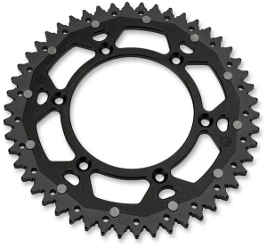 MOOSE RACING Pinion spate dublu, negru, anodizat, 2, nordicamoto.ro