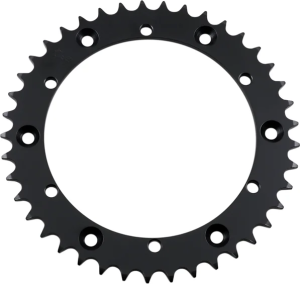 JT SPROCKETS Steel Rear Sprocket Black, Zinc, 1, nordicamoto.ro