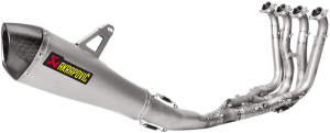 Racing Line Exhaust System Silver 