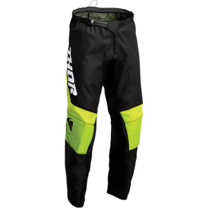 Pantaloni Thor Sector Chev Black/Green 32, 1, nordicamoto.ro