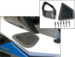 High Flow Air Intake Kit Black