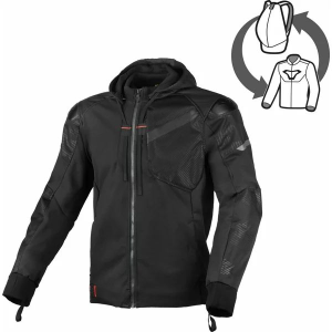 Geaca de vara textil MACNA DISTEC M Negru, 4, nordicamoto.ro