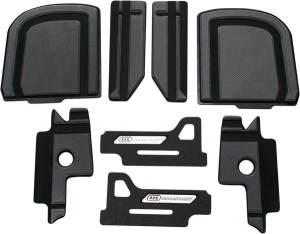 Saddlebag Shelf Set Gray, 2, nordicamoto.ro