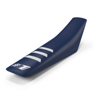 Husă Universală pentru Șa ONEGRIPPER LIGHT RIB Albastru Închis/Alb – Enduro & Motocross, nordicamoto.ro