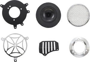 Air Cleaner Kit Silver, 2, nordicamoto.ro