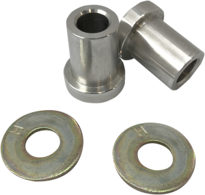 Solid Handlebar Riser Bushing Silver, 1, nordicamoto.ro