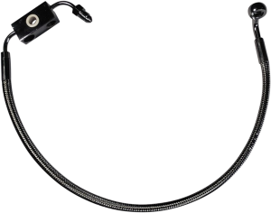 Designer Series Dot Front Lower Brake Line Kit Black, Black Pearl, 1, nordicamoto.ro